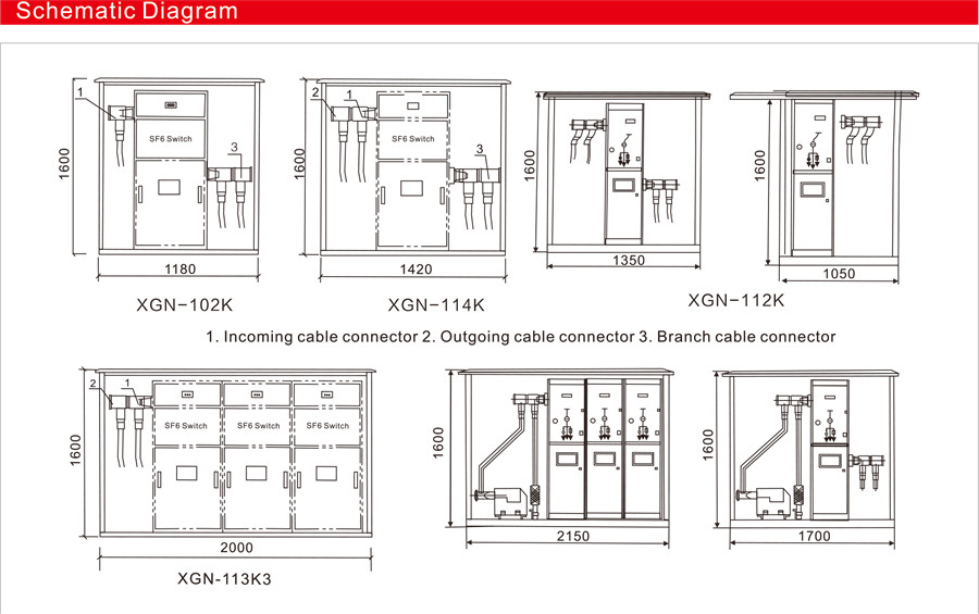 XGN-12 Outdoor Ring Main Unit (Cable Distribution Box)