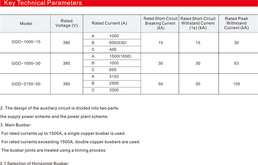 GGD Low Voltage Fixed Switchgear
