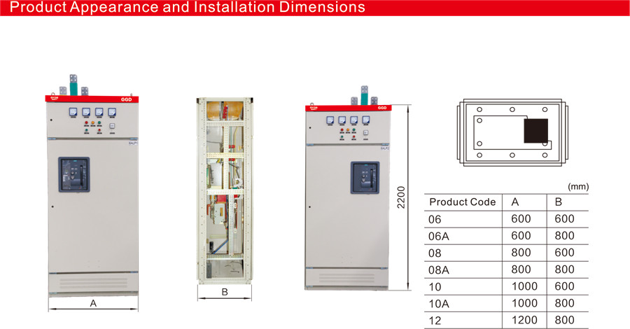 GGD Low Voltage Fixed Switchgear